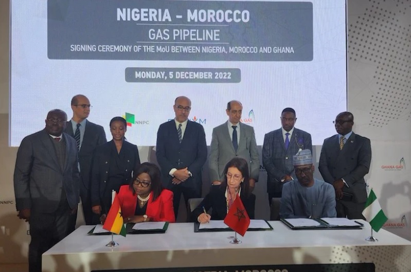 خط أنبوب الغاز نيجيريا- المغرب سيمر على طول ساحل غرب إفريقيا (...)