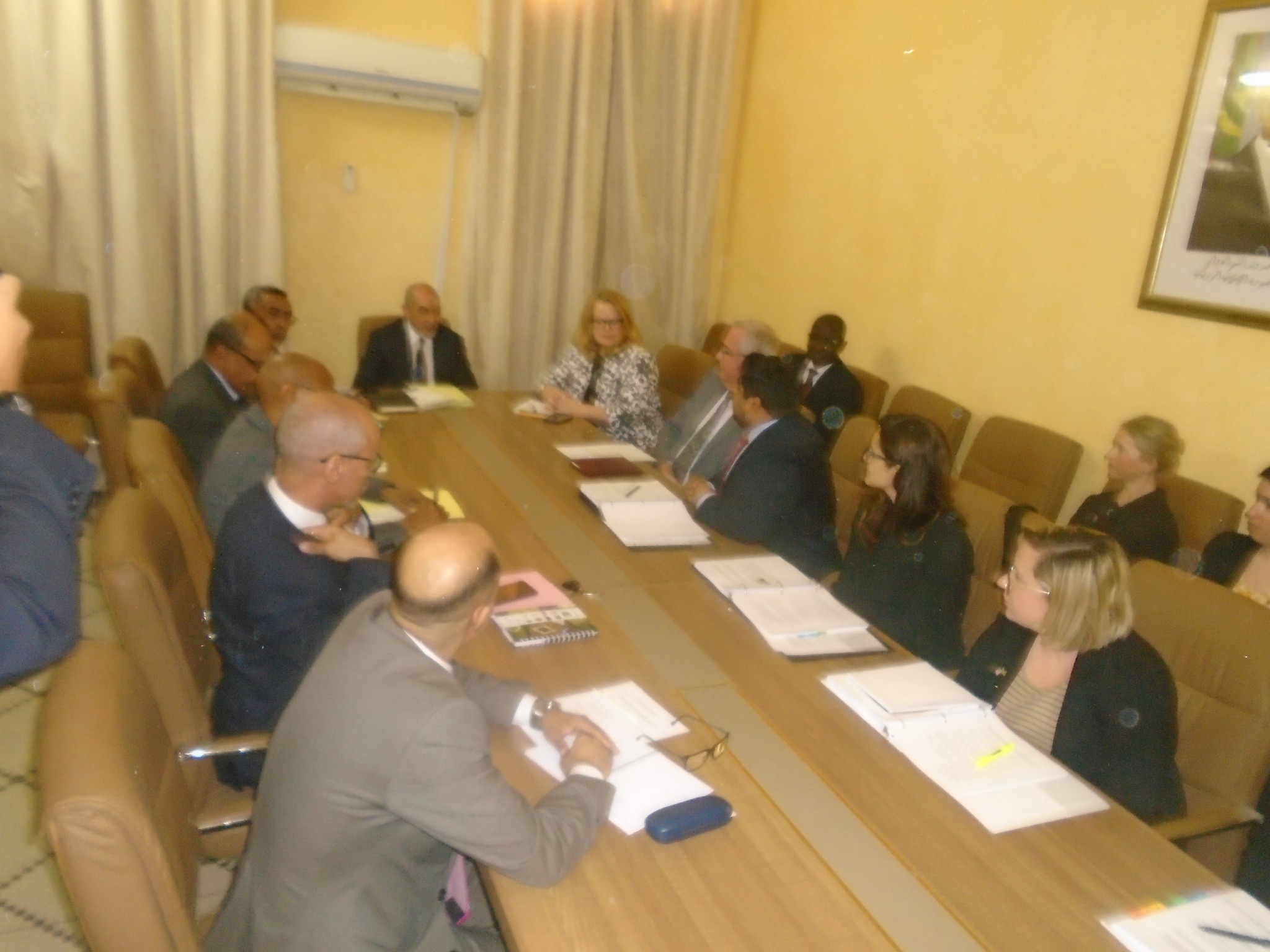 وزير العدل الموريتاني يتلقي وفدا أمريكيا متعدد القطاعات