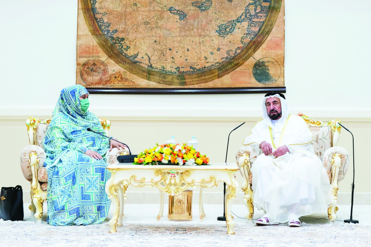 سلطان القاسمي: علاقات تاريخية وطيدة بين الإمارات وموريتانيا