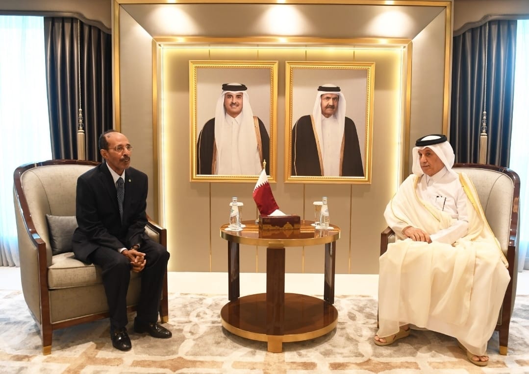 السفير الموريتاني في قطر يقدم أوراق اعتماده