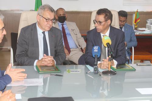 توقيع اتفاقية بين موريتانيا وفرنسا حول مجال المحروقات (...)