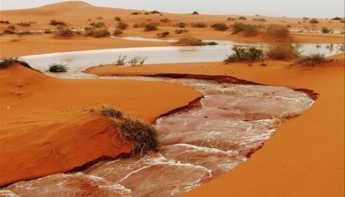 مقاييس الأمطار البارحة على 14 ولاية موريتانية