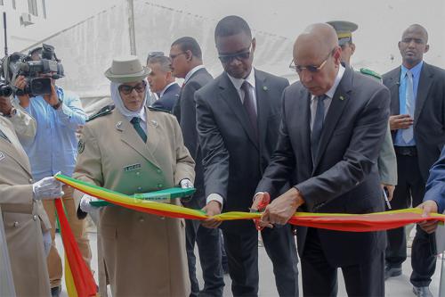 ولد الغزواني يدشن المقر الجديد لوزارة الدفاع الموريتانية