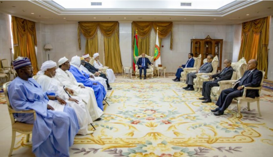 الرئيس ولد الغزواني يلتقي ضيوف المؤتمر الدولي الـ 35 للسيرة (...)