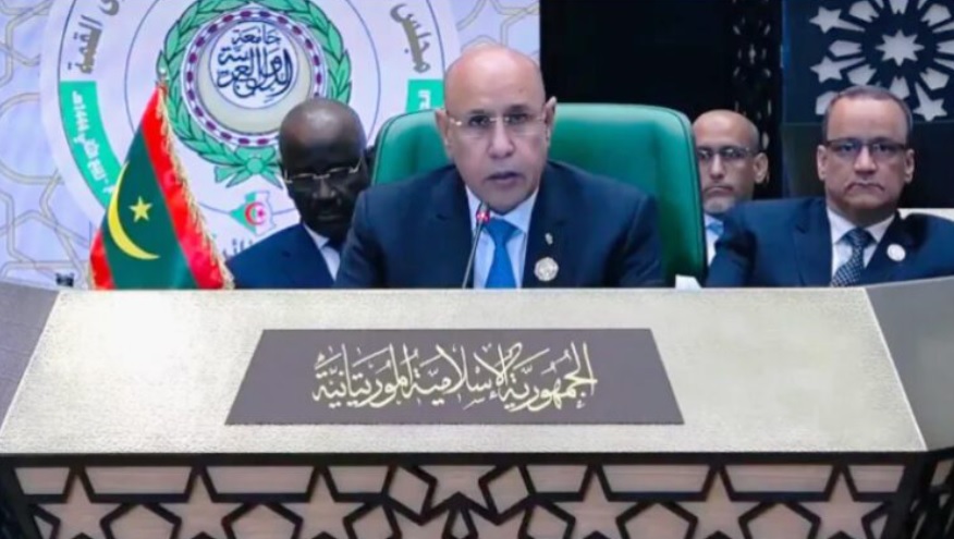 الرئيس ولد الغزواني في القمة العربية: موريتانيا منفتحة على سائر (...)
