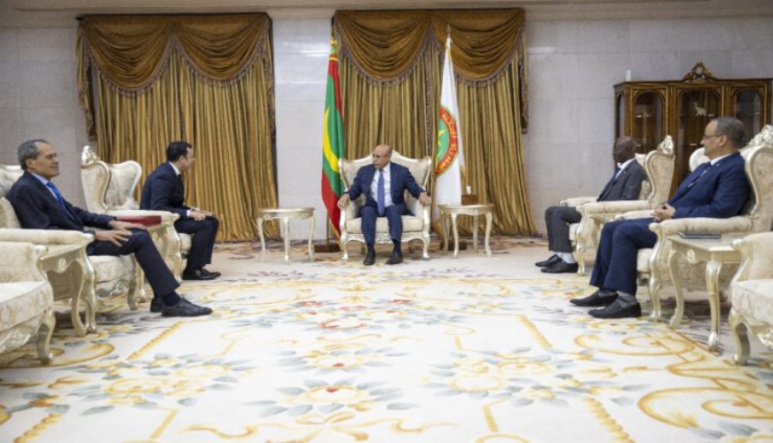 وزير التشغيل المغربي يسلم الرئيس الموريتاني رسالة خطية من الملك (...)