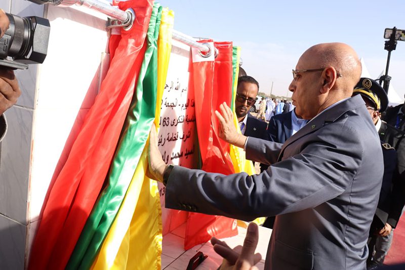انجاكو: الرئيس غزواني يشرف على وضع حجر الأساس لمشروع (…)