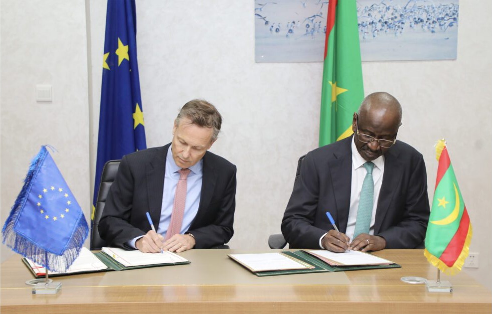 توقيع اتفاق إقامة خلية تنسيق بين موريتانيا والاتحاد (…)