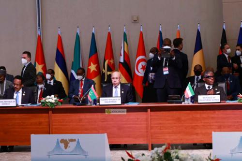 ولد الغزواني: موريتانيا تبذل جهودا حثيثة لتحقيق التنمية والأمن (...)