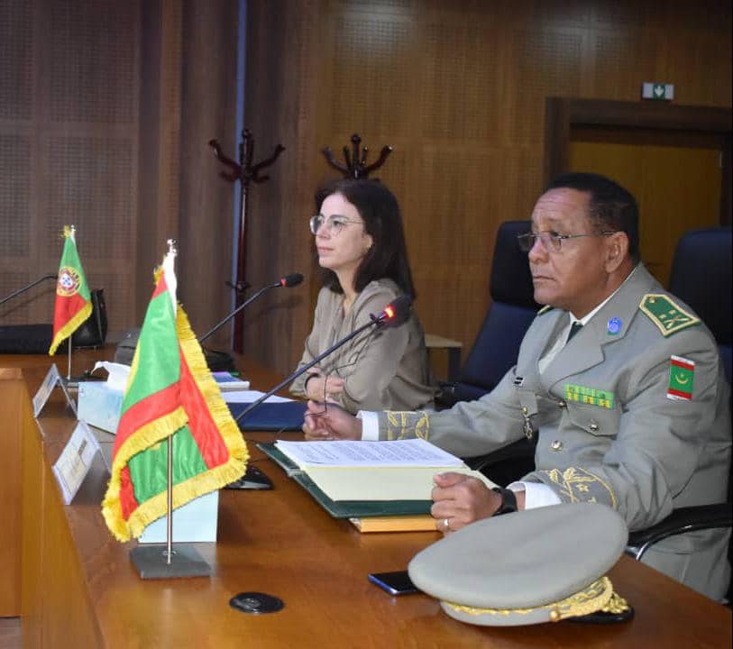اللجنة الموريتانية البرتغالية المشتركة للتعاون العسكري تجتمع في (...)