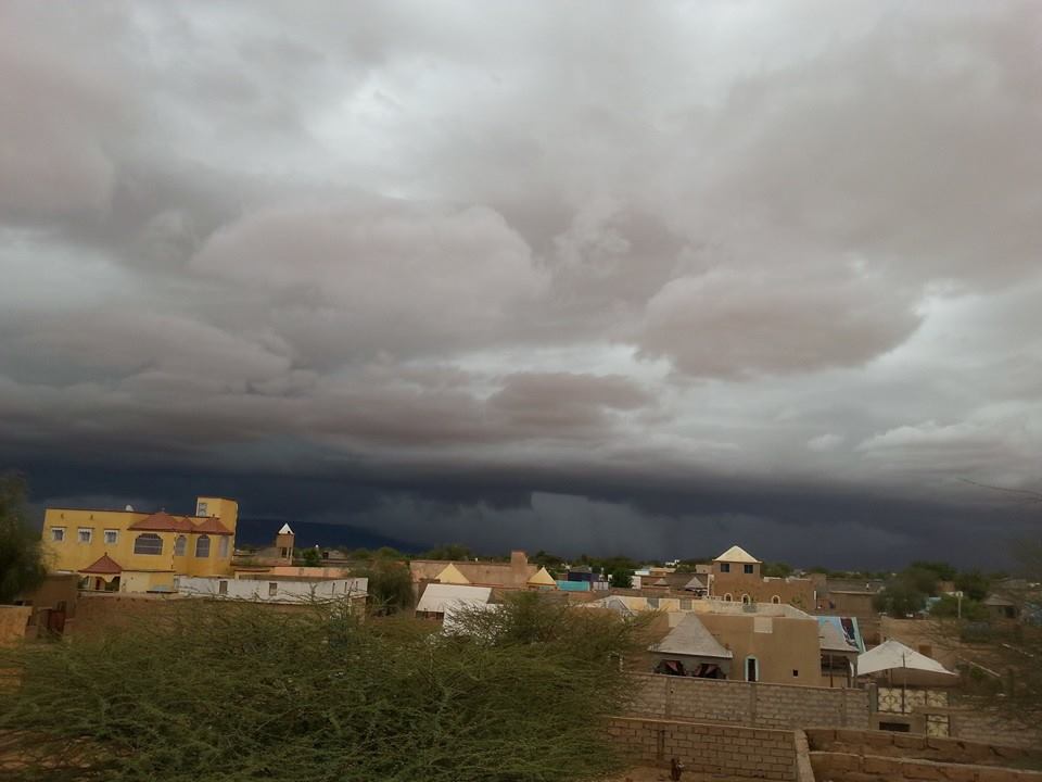 أمطار تساقطت على بعض الولايات الموريتانية(المقاييس)