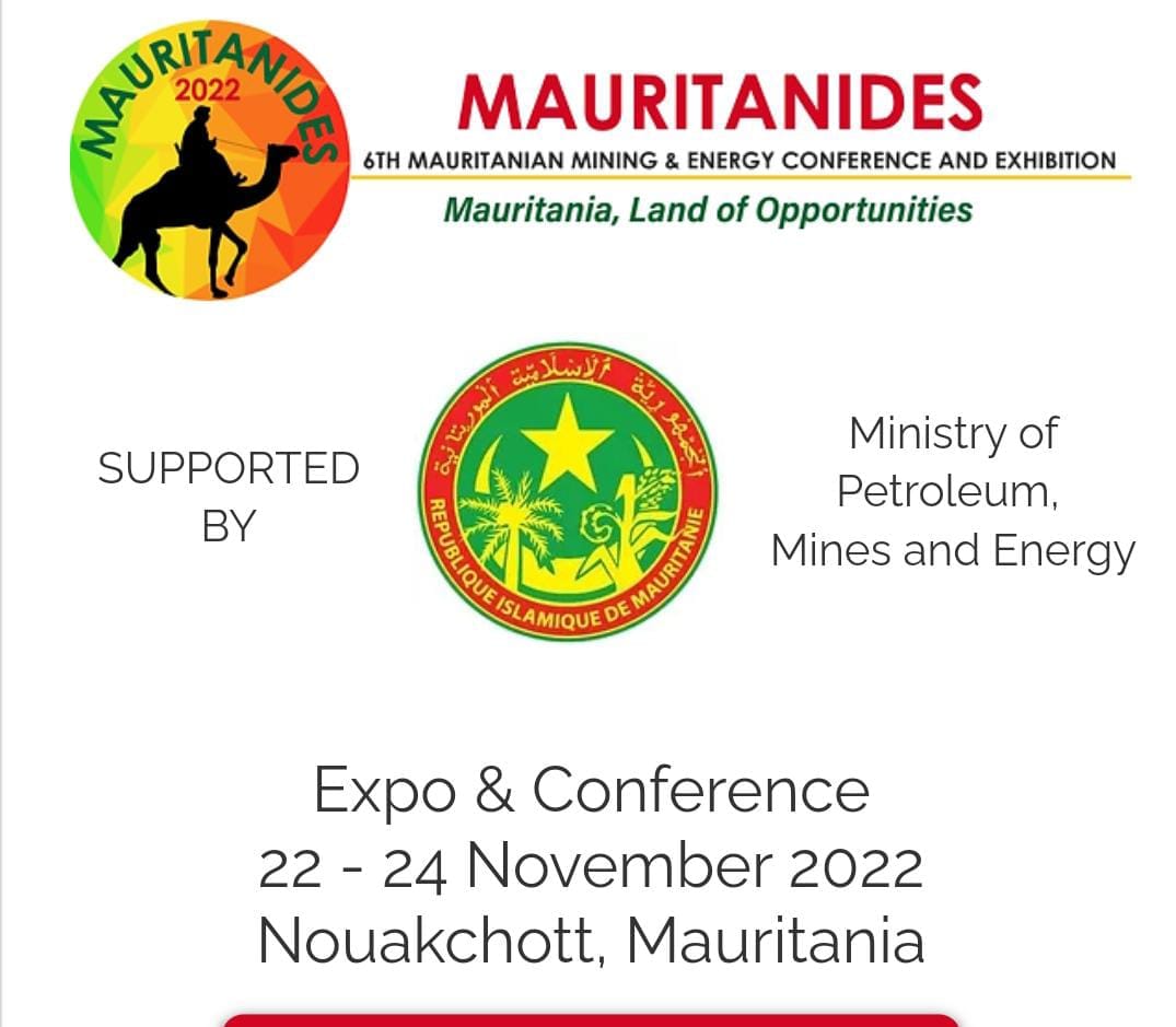 وزارة البترول و المعادن والطاقة: مؤتمر موريتانيد 2022 ينطلق غدا (...)