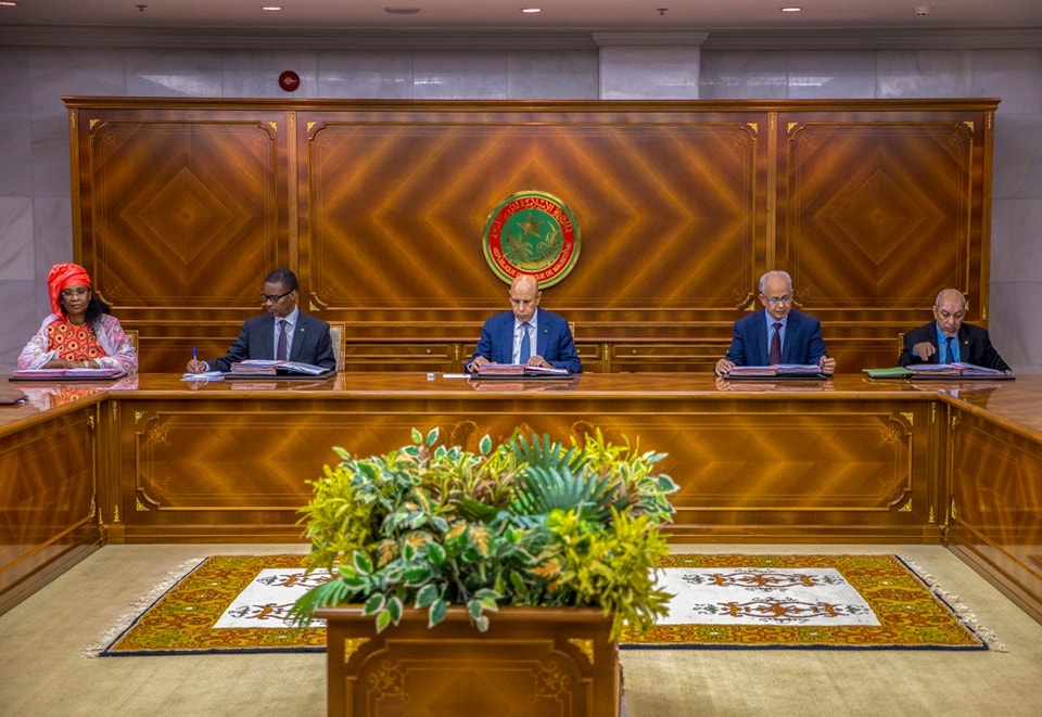 مجلس الوزراء يجتمع قبل سفر الرئيس غزواني إلى السينغال