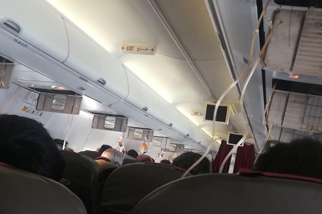 لحظات من الرعب والهلع على متن طائرة الخطوط الملكية المغربية