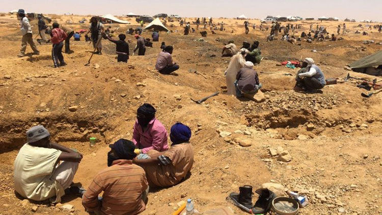 في 5 أسابيع‎.. منقبون عن الذهب بمنطقة عسكرية موريتانية (…)