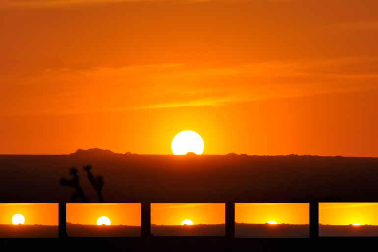 شاهد غروب الشمس فوق الكواكب الأخرى(صورة)