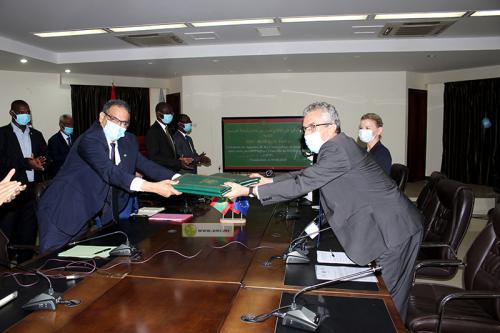توقيع اتفاقيتين بين موريتانيا وفرنسا بقيمة 5 ملايين يورو