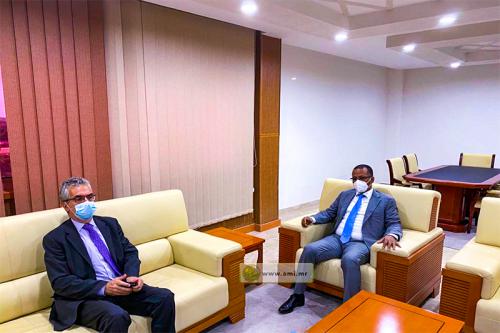 تفاصيل لقاء رئيس اتحاد أرباب العمل الموريتانيين بالسفير (…)