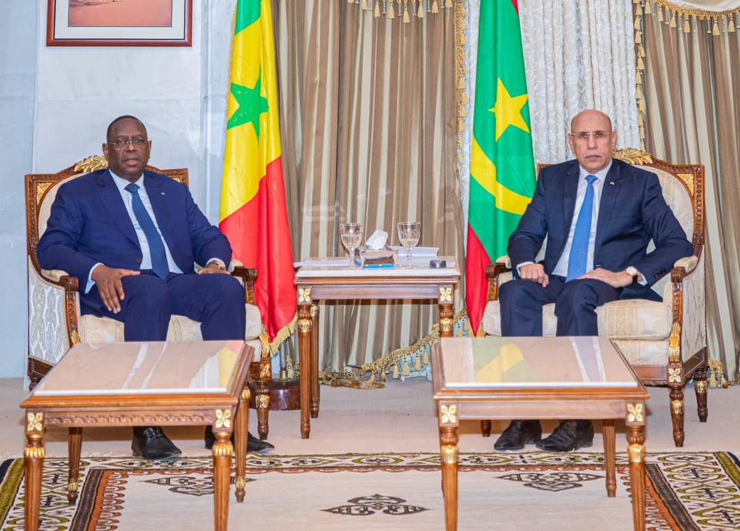 الرئيس غزواني يجري مباحثات مع الرئيس السنغالي