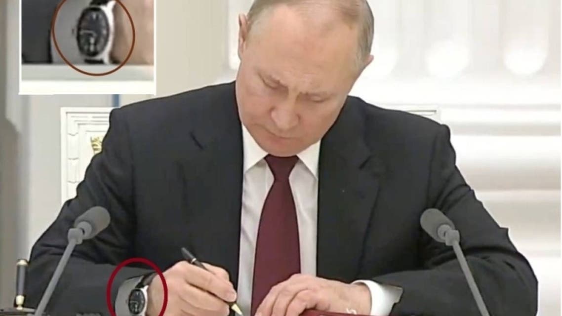 هكذا خدع بوتين قادة الغرب: ساعات اليد فضحت السر(صور)