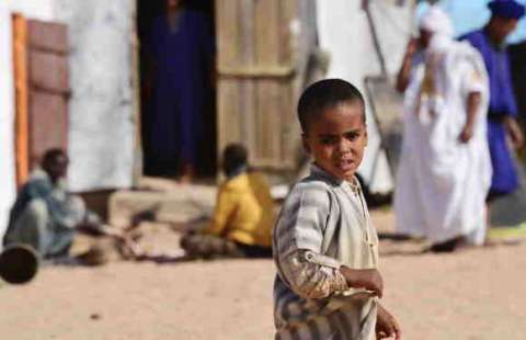 أطفال بموريتانيا وأحلام الدراسة
