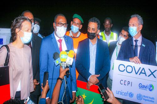 موريتانيا تتسلم 213600 جرعة من لقاح كورونا هدية من ألمانيا