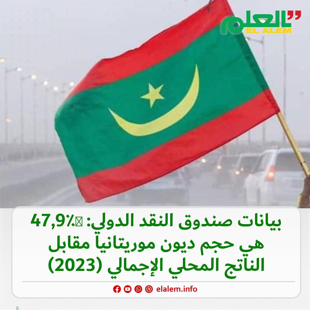 حسب بيانات صندوق النقد الدولي: ديون موريتانيا تبلغ (…)