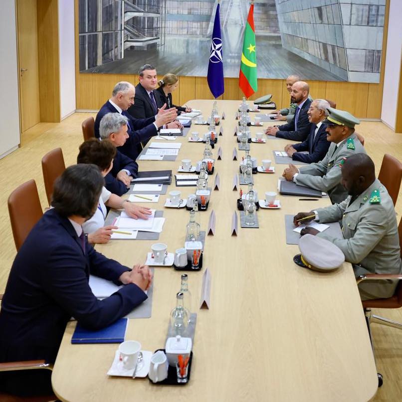 وزير الدفاع الموريتاني يبحث التعاون العسكري مع الأمين (…)