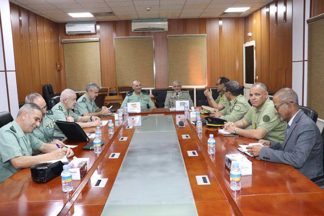 مدير الأمن يبحث الهجرة غير الشرعية والجريمة العابرة&nbsp;(…)