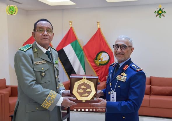 في الإمارات: قائد الأركان العامة للجيوش الموريتانية يحضر&nbsp;(…)