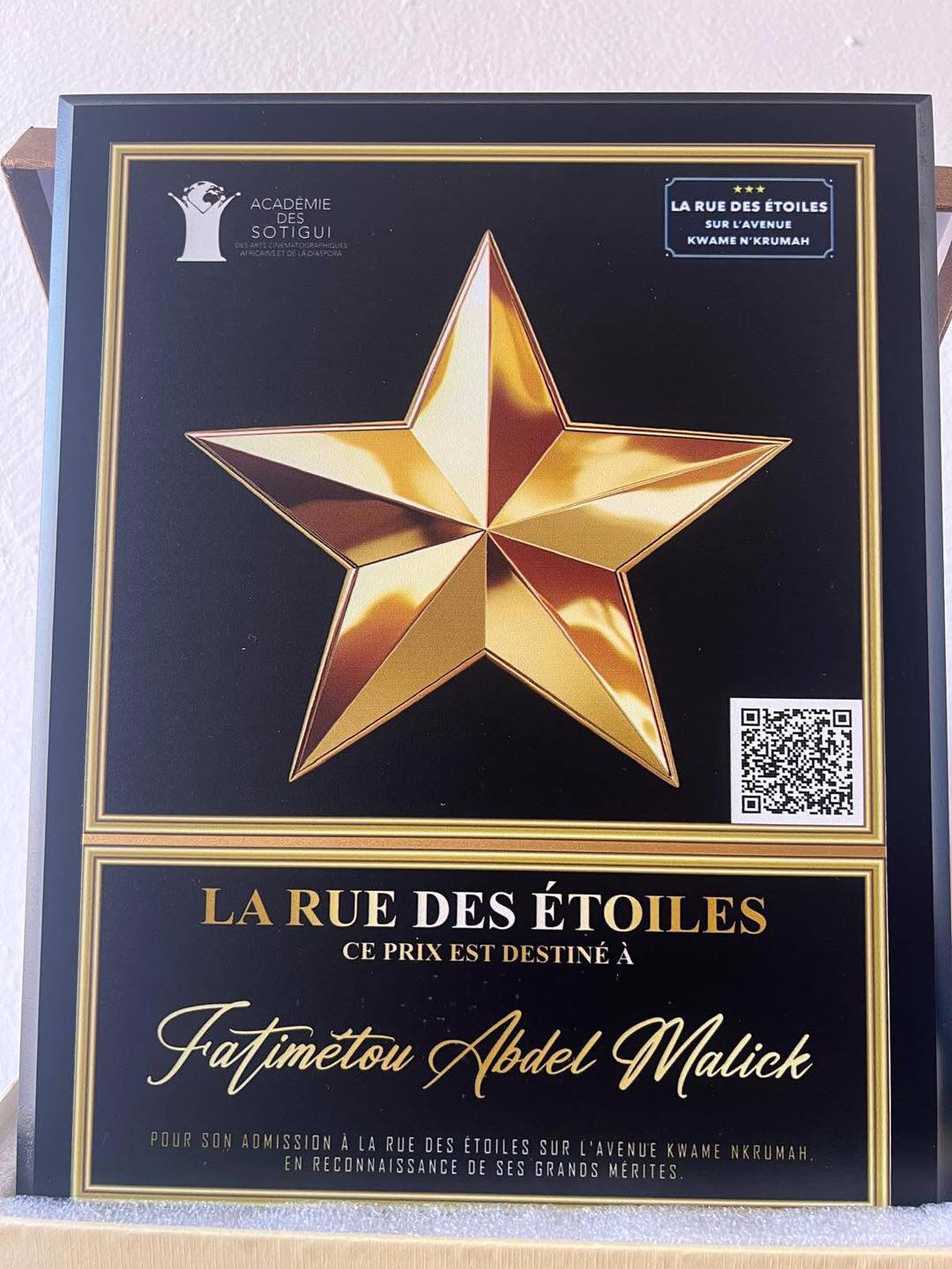 حكومة بوركينا فاسو تخصص نصباً لرئيسة جهة نواكشوط