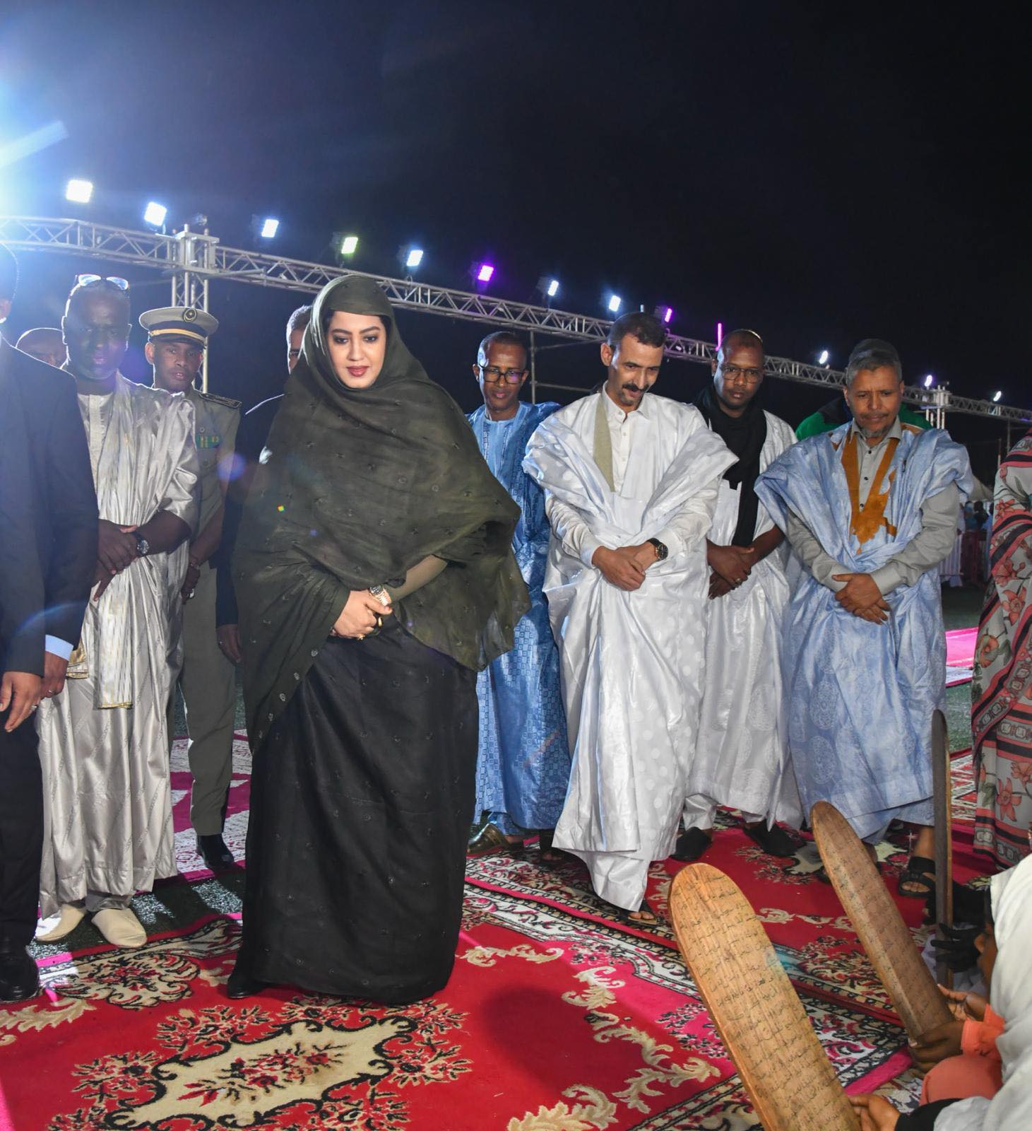 حرم رئس الجمهورية الدكتورة مريم بنت الداه تحضر انطلاق&nbsp;(…)