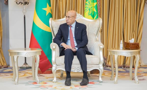 الرئيس غزواني يتسلم أوراق اعتماد سفراء مصر وإسبانيا والصين