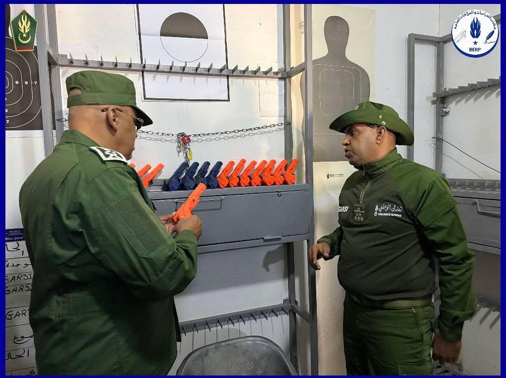 قائد الدرك يطلع على مدى جاهزية وحدات تجمع الرد السريع&nbsp;(…)