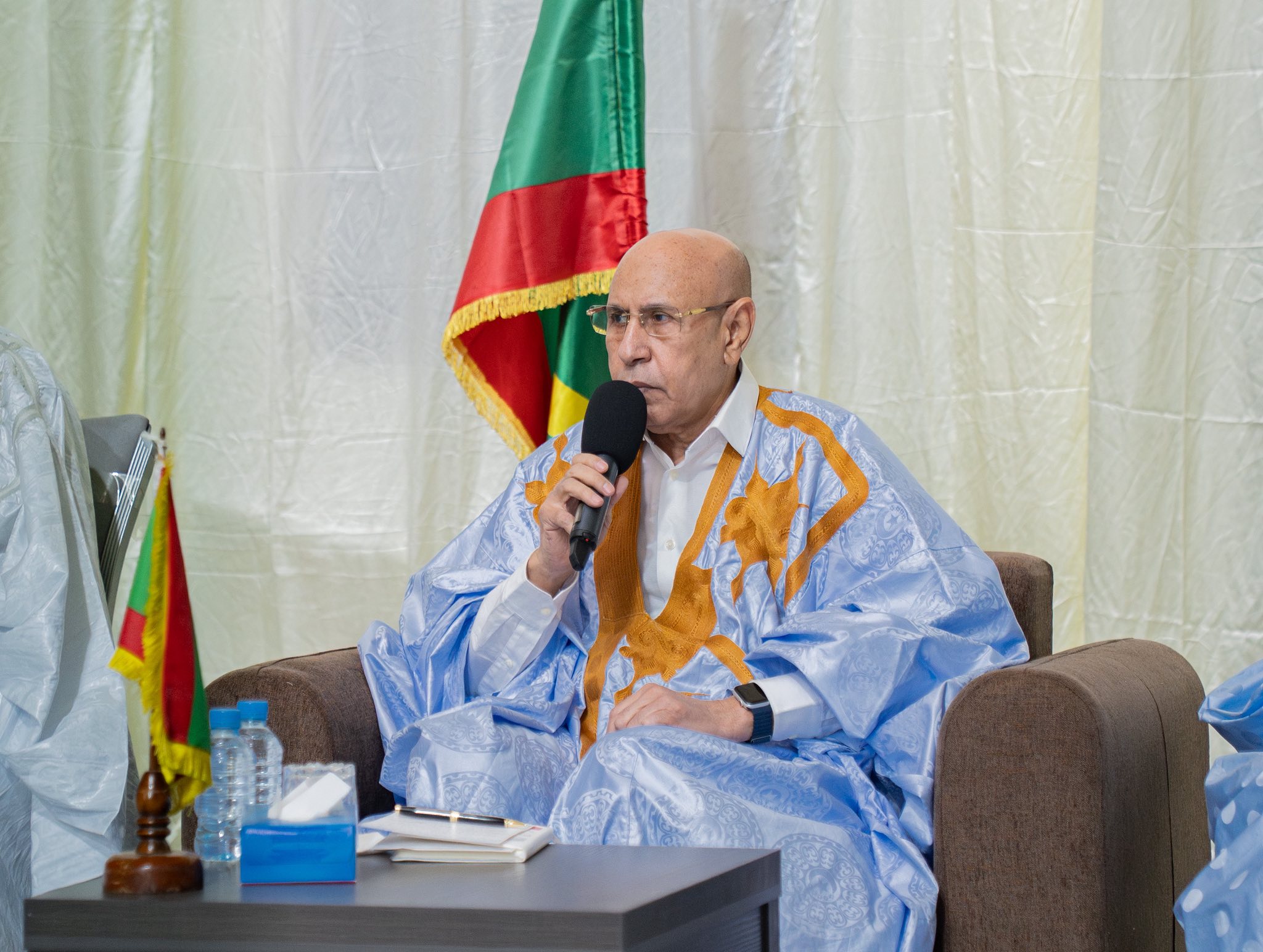 الرئيس غزواني لأطر كيهيدي:  من المؤسف سماع خطابات صادرة&nbsp;(…)