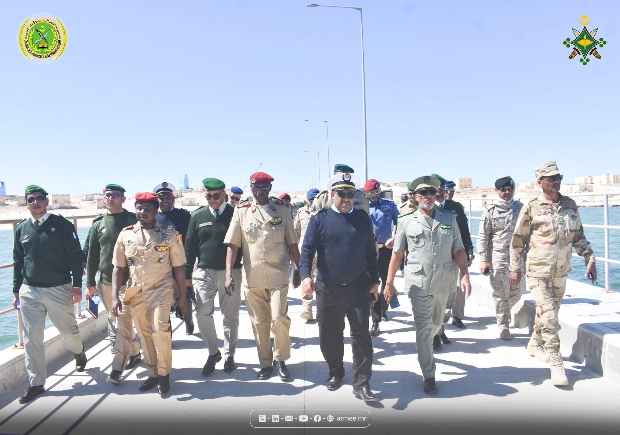 وفد من كلية الدفاع لدول الساحل يزور الأكاديمية البحرية&nbsp;(…)