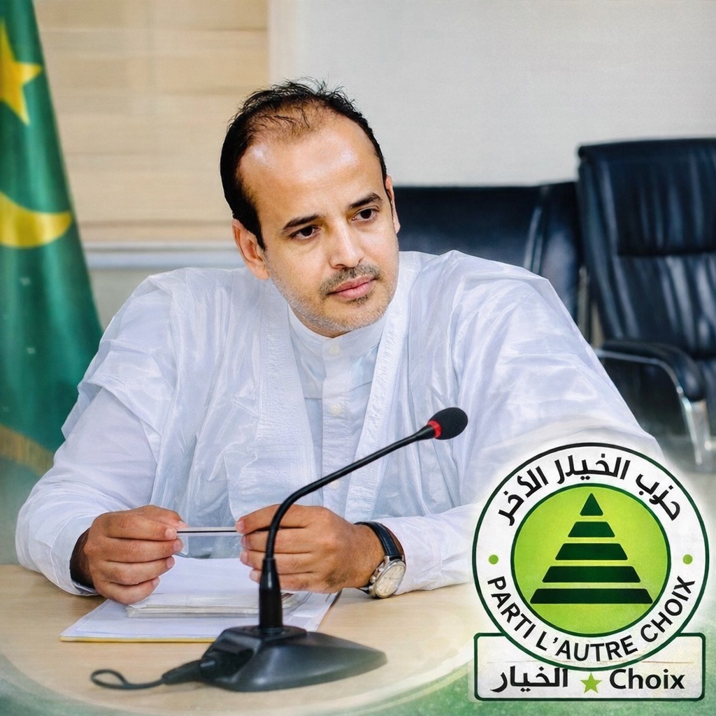 رئيس حزب الخيار الآخر ولد الوافي يهنئ المرأة الموريتانية&nbsp;(…)