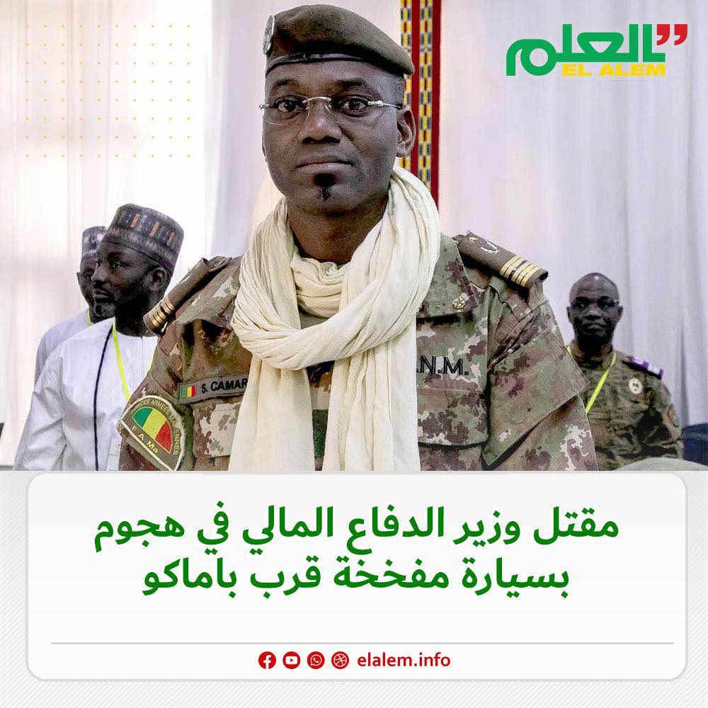 مصادر أمنية مالي تؤكد مقتل وزير الدفاع المالي في هجوم&nbsp;(…)