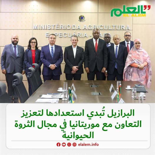 البرازيل تبدي استعدادها لتعزيز التعاون مع موريتانيا في&nbsp;(…)