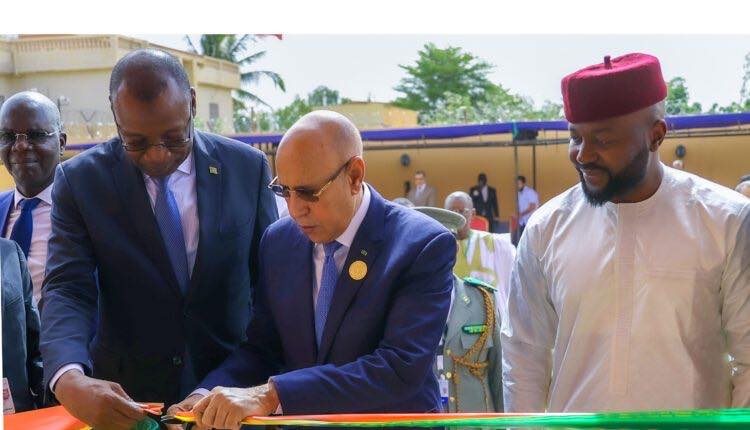 ولد الغزواني يدشن المقر الجديد لسفارة موريتانيا في النيجر