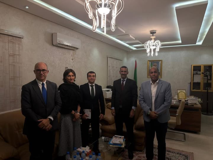 وزير الثقافة ولد مدو يبحث مع رئيس جامعة اخوان كارلوس (…)
