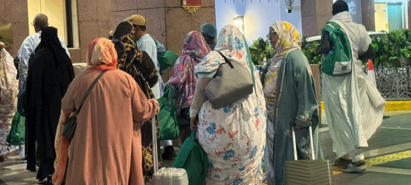 الفوج السادس من الحجاج الموريتانيين يغادرون إلى السعودية