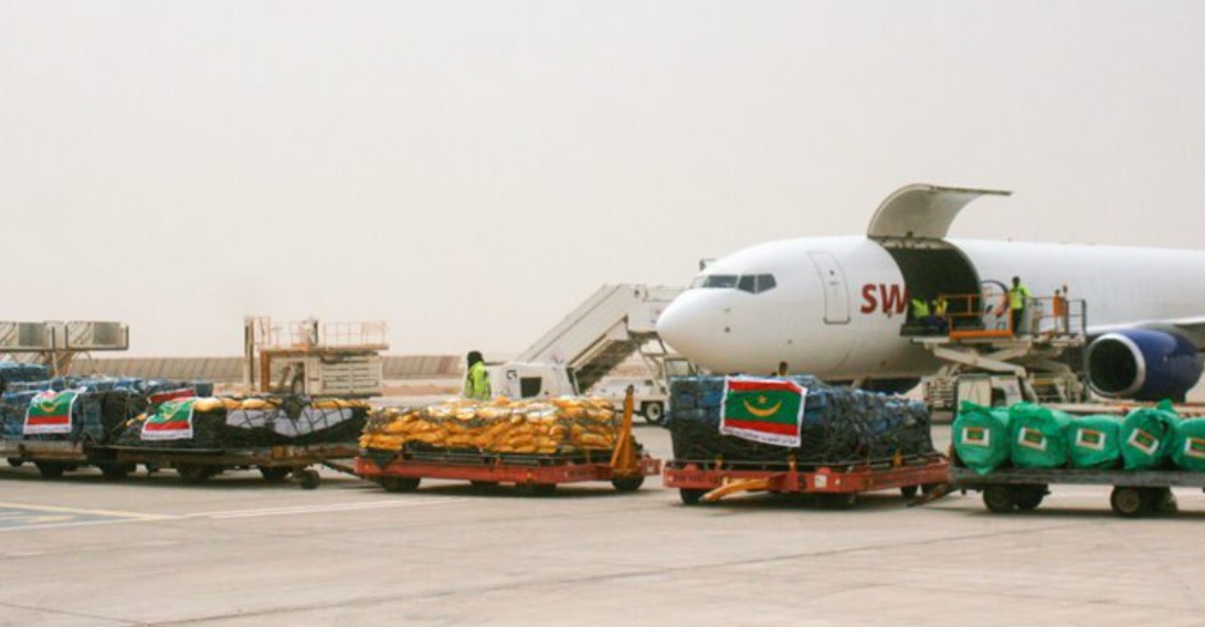 موريتانيا ترسل طائرة محملة بالسمك والأرز والتمور&nbsp;(…)