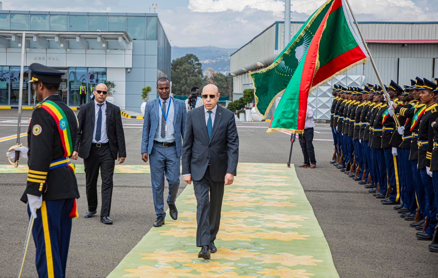 الرئيس غزواني يصل أديس أبابا وسط انتظار لاختيار (…)