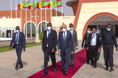 ولد الغزواني وماكي صال يتوجهان إلى روصو لتدشين انطلاقة الجسر