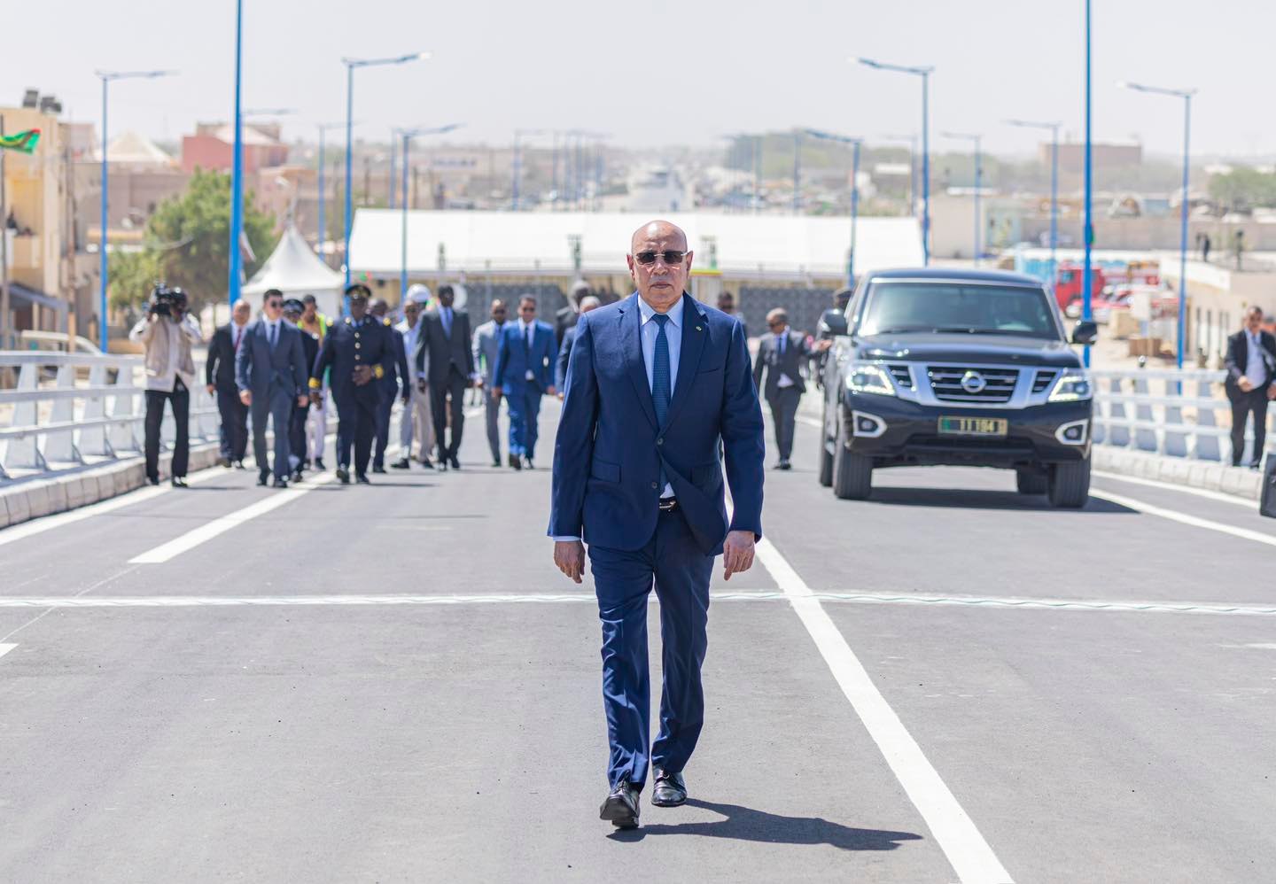الرئيس غزواني يدشن جسر 