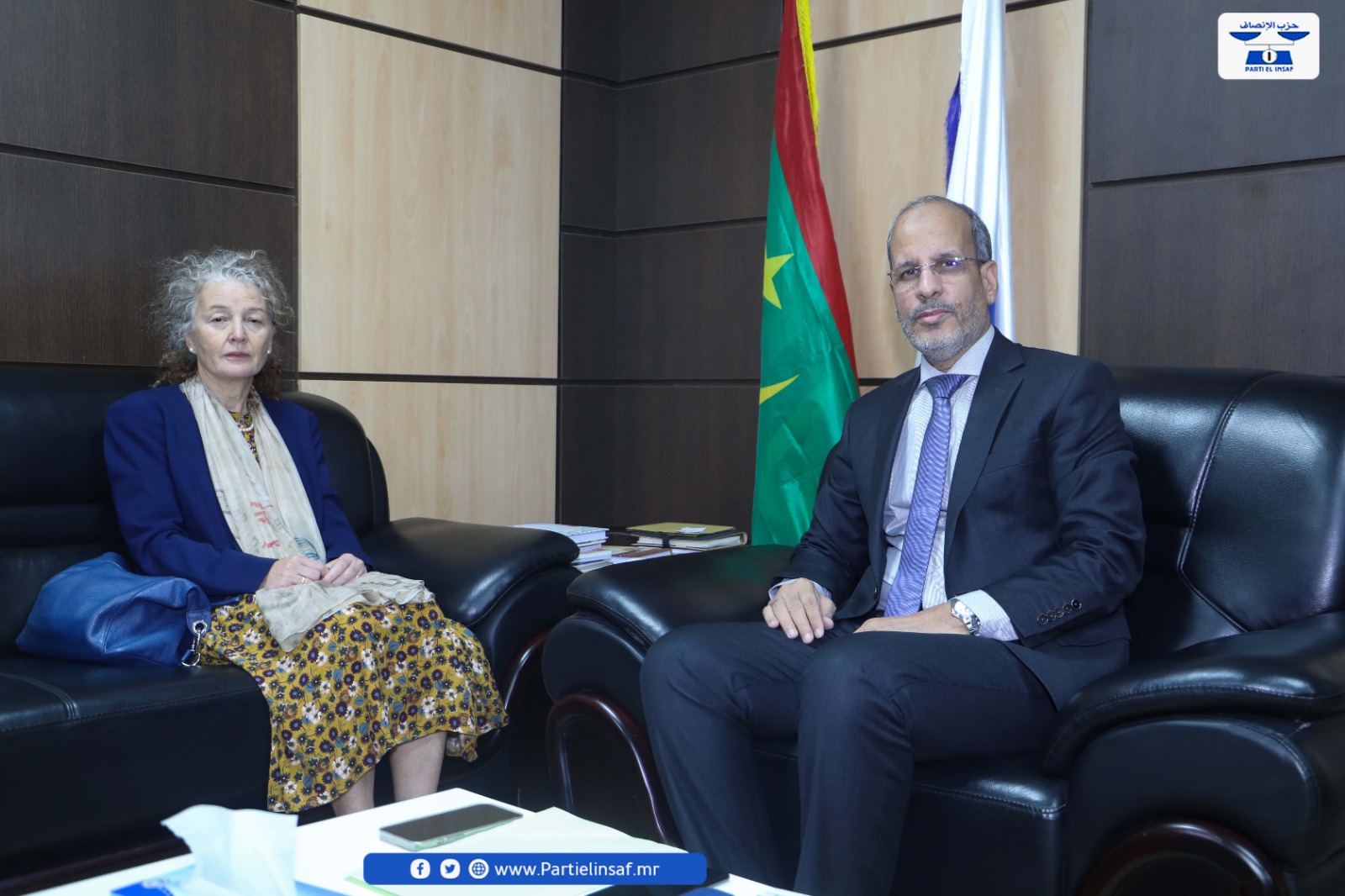 رئيس حزب الإنصاف يبحث الانتخابات التشريعية المقبلة مع&nbsp;(…)