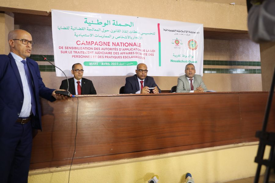 الحملة التحسيسية حول المعالجة القضائية لقضايا الاتجار&nbsp;(…)