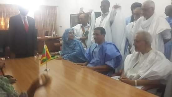 أسماء العمد الذين زكوا المرشح ولد مولود