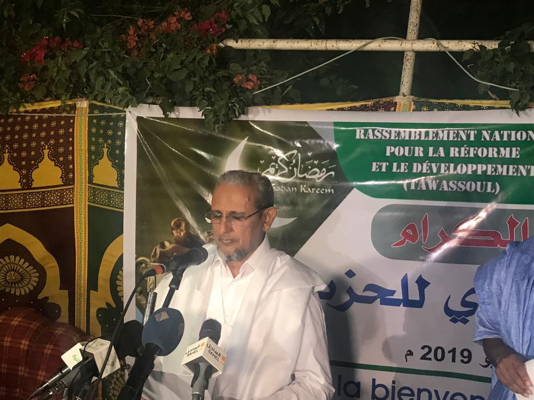 ولدسيدي يدعو المعارضة إلى التوافق والوقوف في وجه التزوير (…)